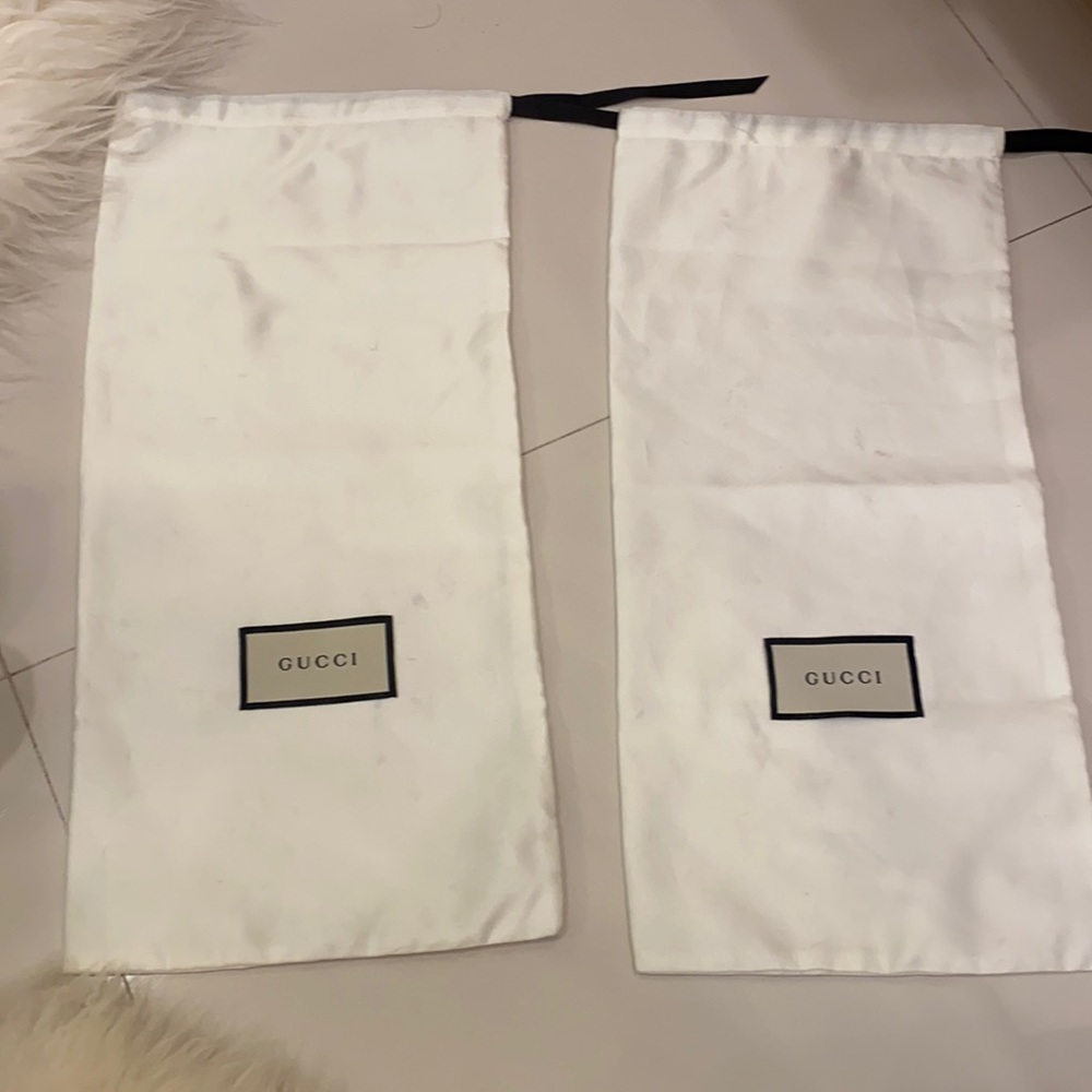 Authentic Gucci dust bags 👏👏👌👌🌟🌟🌟😍😍😍